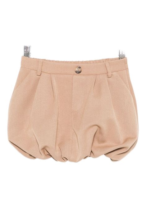 Shorts con bottone U+E' BY MISS GRANT | UE1961CAMMELLO